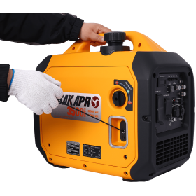 3500W Portable inverter Generator, gas powered, ultra-silent frequency conversion generator, EPA compliant with CO sensor, compact structure 3500W Portable inverter Generator, gas powered, ultra-silent frequency conversion generator, EPA compliant with CO sensor, compact structure